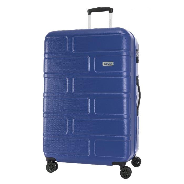 Buy American tourister bricklane hard luggage 80cm - blue in Kuwait