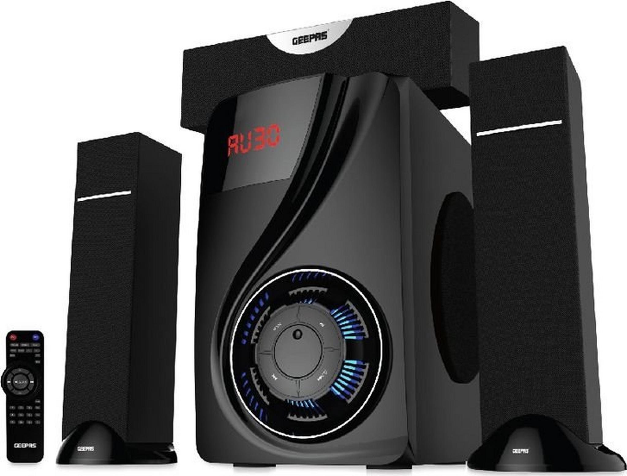 Geepas 3.1 Channel Multimedia Speaker (GMS8522) Black