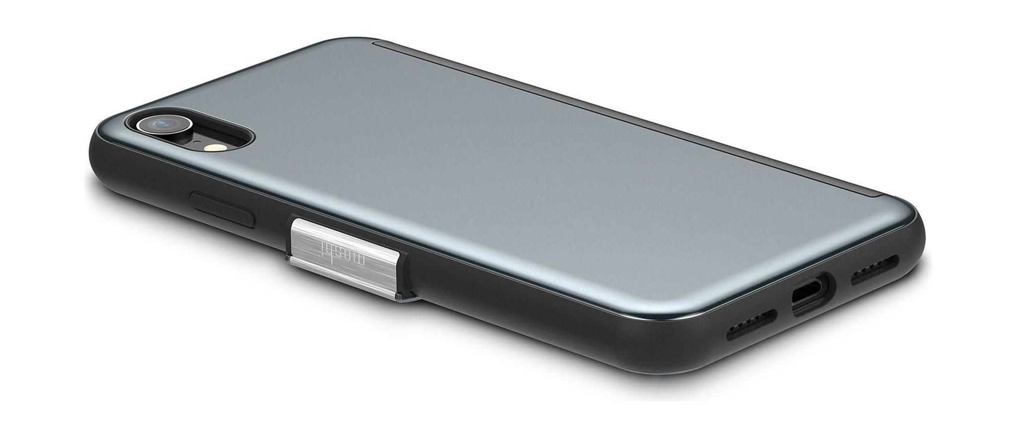Moshi StealthCover Portfolio Case for Apple iPhone XR - Gunmetal Grey