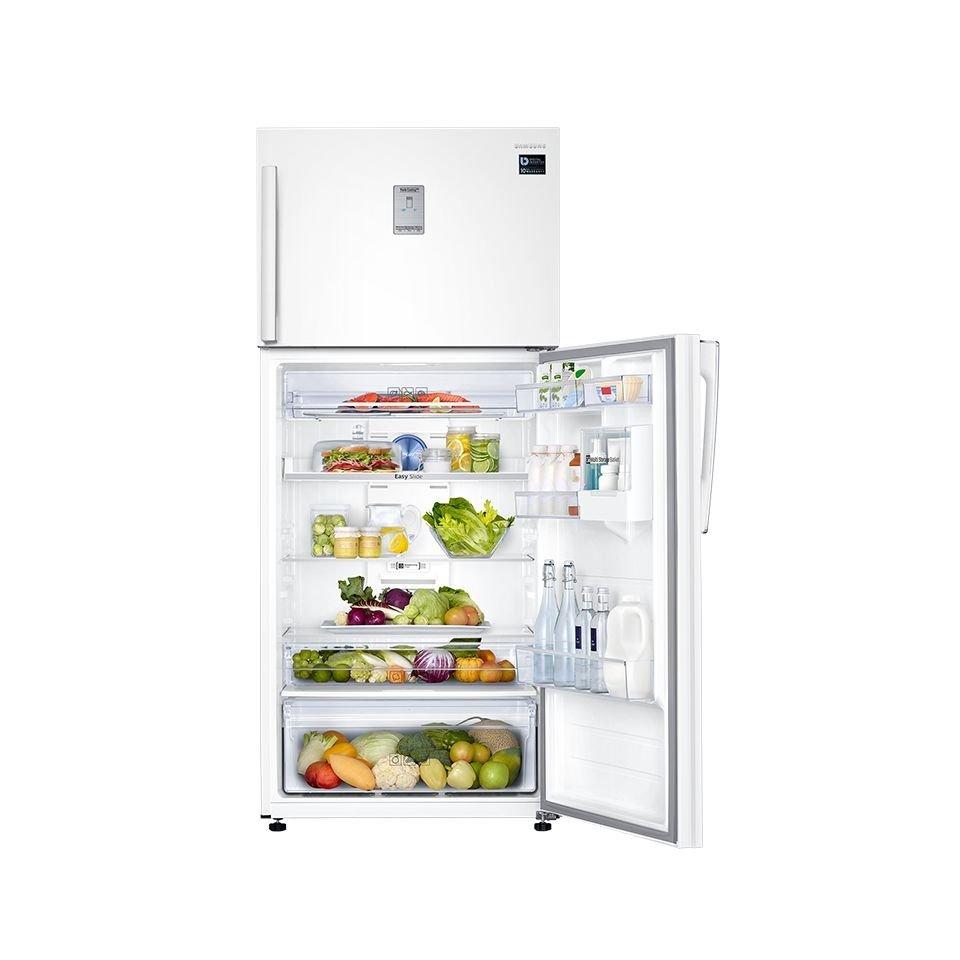 Samsung 15.50 CFT Top Mount Refrigerator (RT43K6300WWB) White Price in Kuwait Xcite