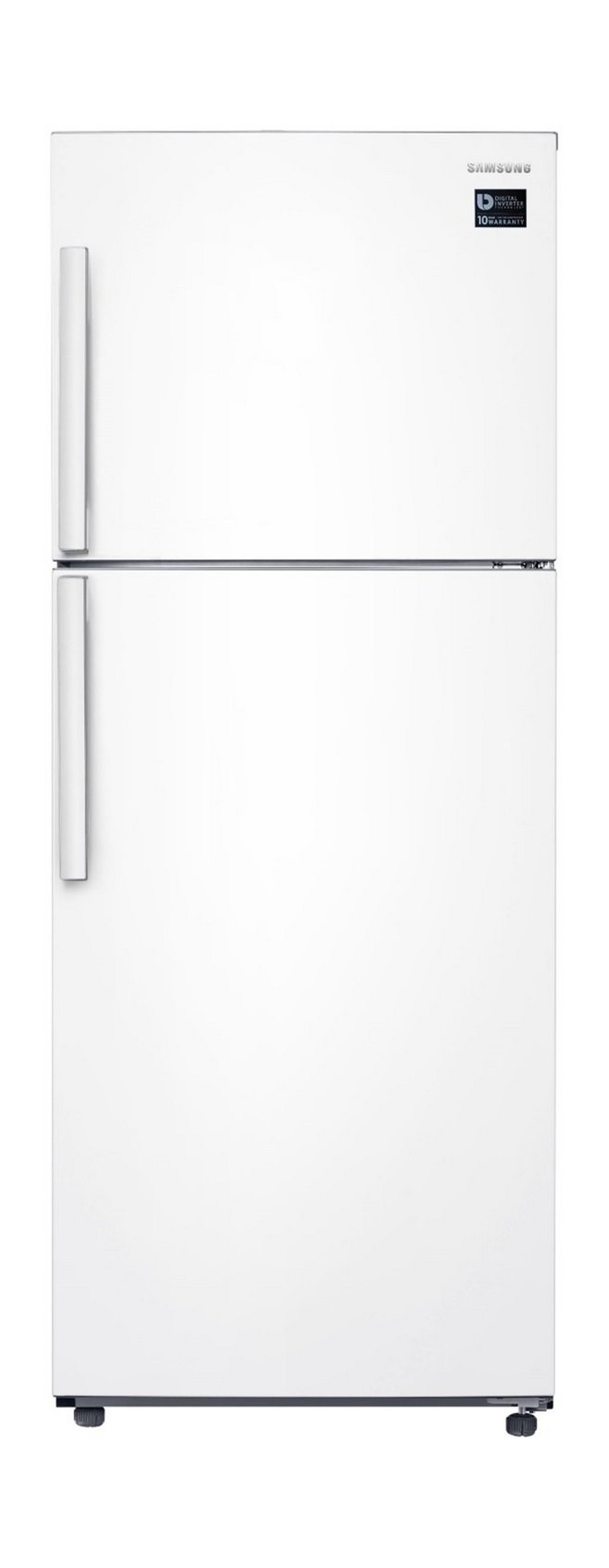 Samsung 12.70 CFT Top Mount Refrigerator (RT35K5157WWB) - White