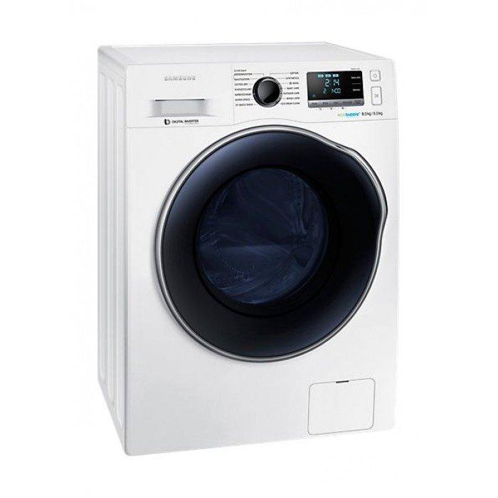 Samsung 7.5 / 6 Kg Front Load Washer / Dryer with Eco bubble White