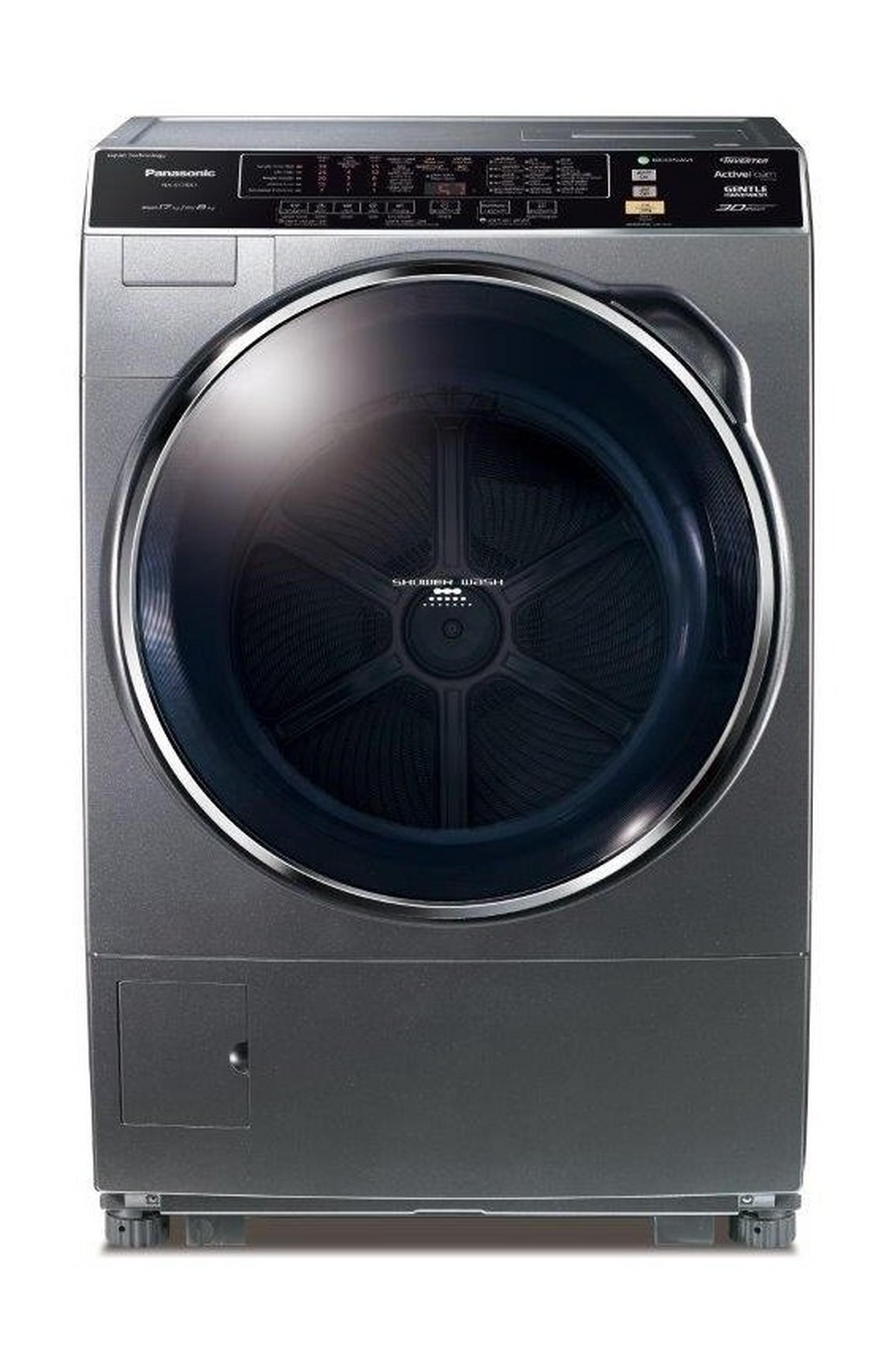 Panasonic 17/8 Kg 1400RPM Washer Dryer (NA-S178X1LAS) - Silver