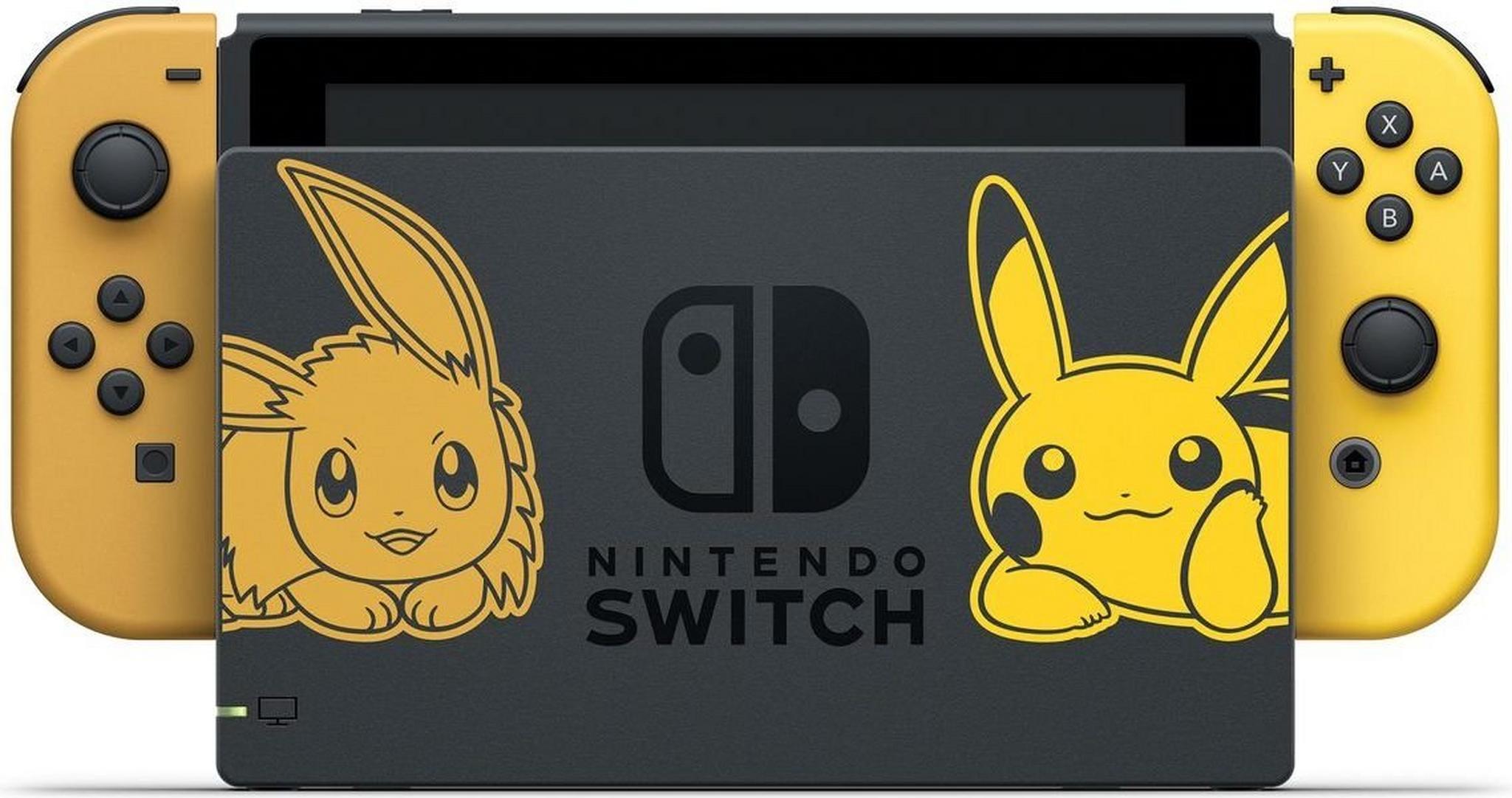 Nintendo Switch Let's Go Pikachu Limited Edition Console Bundle