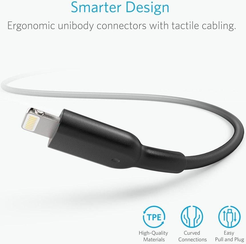 Anker PowerLine II Lightning Cable 1.8-Meter (A8453H11) - Black