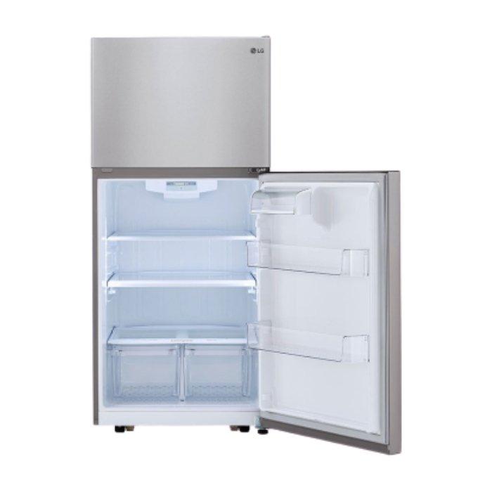 LG 23 CFT Top Mount Refrigerator Silver (LT24CBBVLN) Price in Kuwait