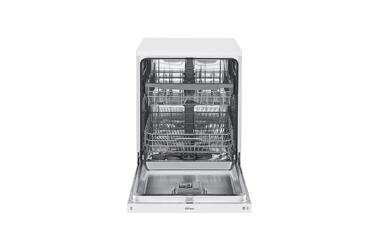 LG QuadWash Steam Dishwasher DFB425FW LG Xcite KSA