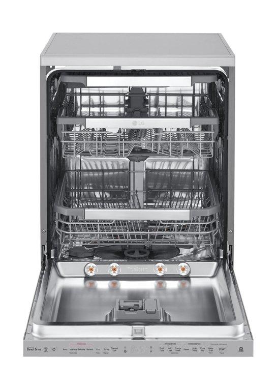 LG QuadWash 14 Place Settings Steam Dishwasher Xcite KSA