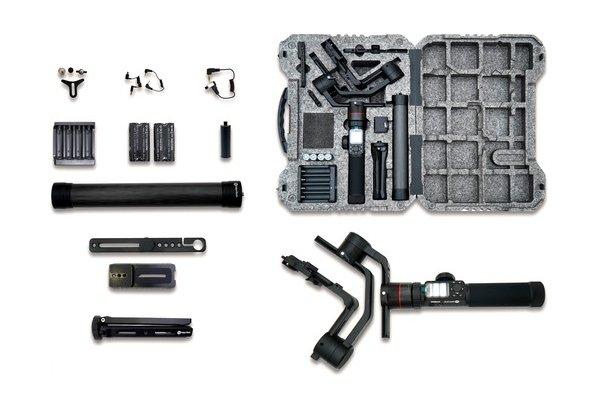 حامل الكاميرات اليدوي المتزن اي كي اي 4000 على 3 محاور من فيو - أسود