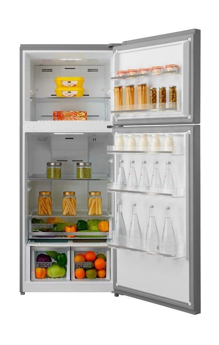 Midea 14CFT Top Mount Refrigerator (HD554FWEN) Silver Price in Kuwait