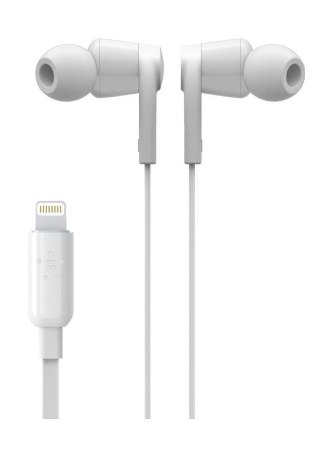 Buy Belkin rockstar  headphones with lightning connector in Saudi Arabia