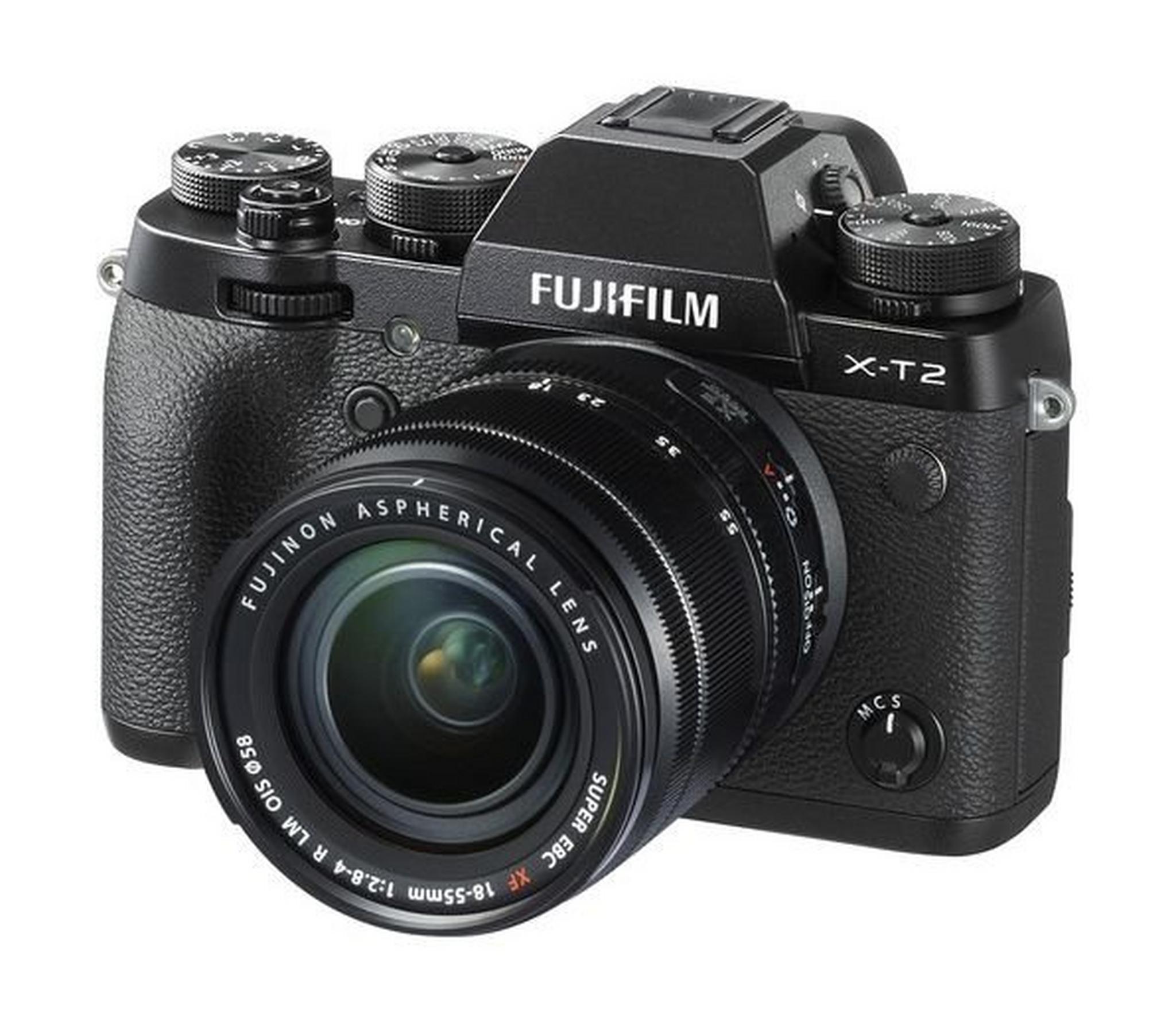 Fujifilm X-T2 Mirrorless Digital Camera with 18-55mm Lens + Fuji LensPen Lens Cleaner