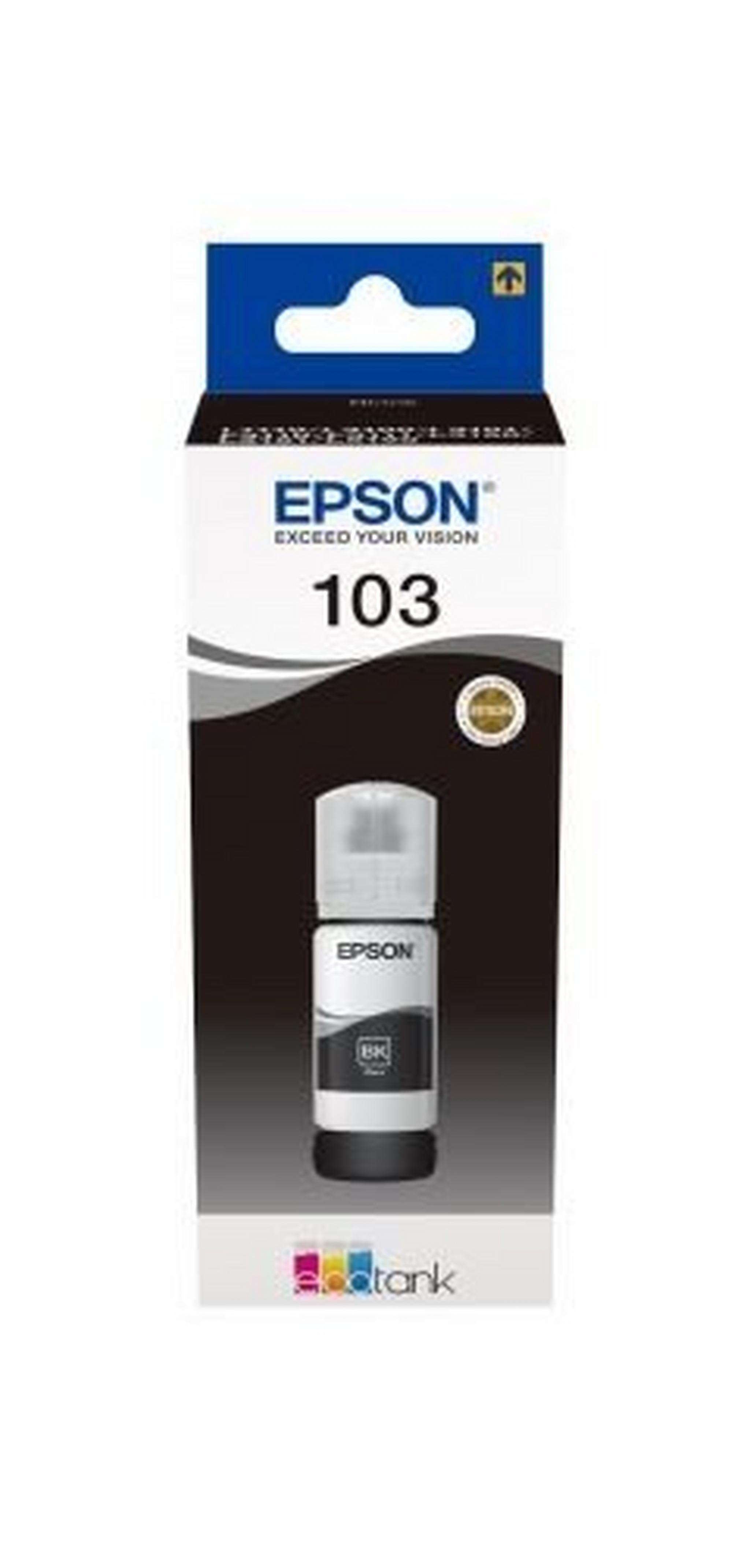 Epson 103 EcoTank Black Ink Bottle 65ml