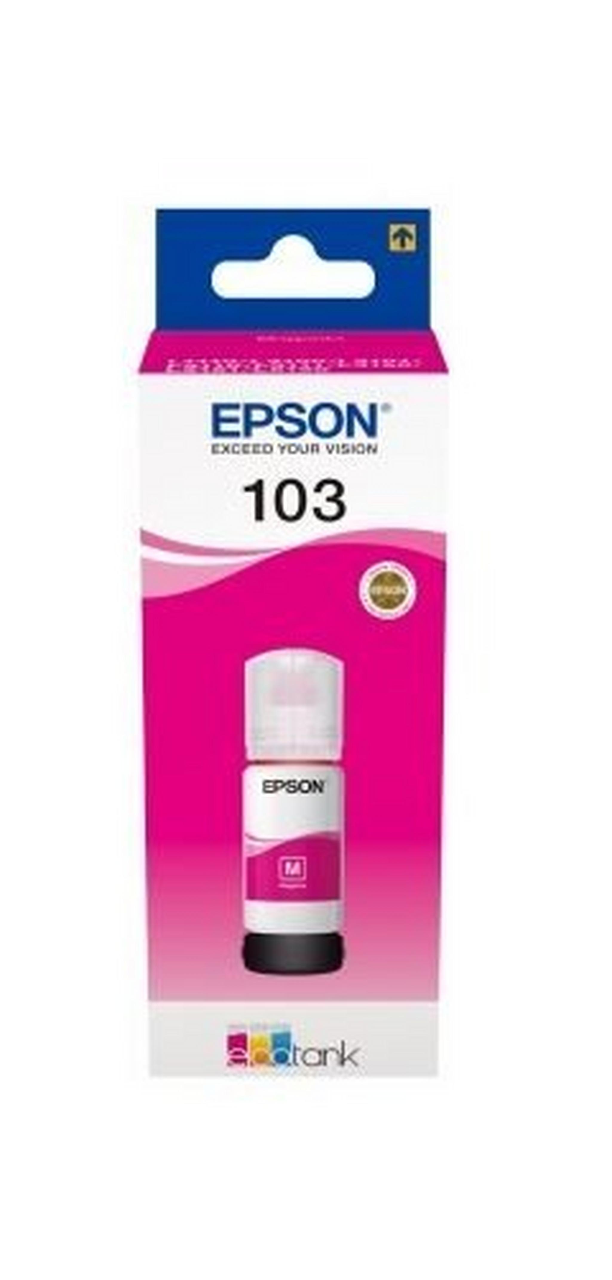 Epson 103 EcoTank Magenta Ink Bottle 65ml