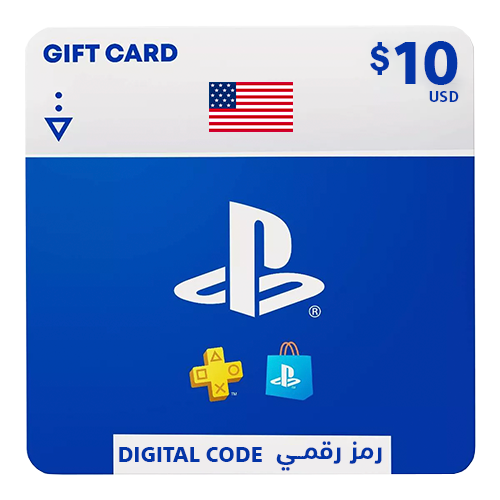 Buy Playstation wallet top-up - ($10) (us account) in Kuwait