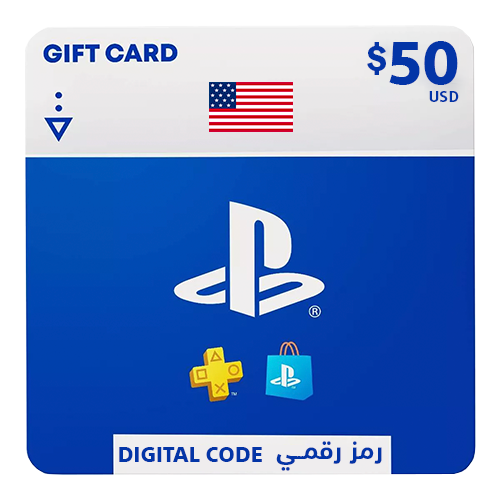Buy Playstation wallet top-up - ($50) (us account) in Saudi Arabia