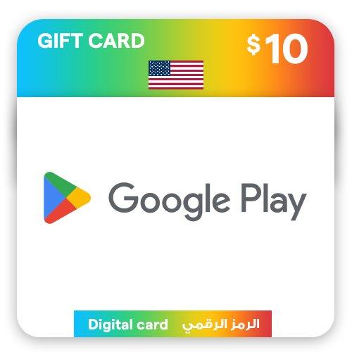 Google Play Digital Gift Card 10$ (US Account)