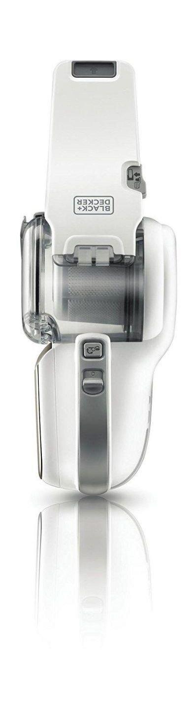 مكنسة يدوية دوّارة ١٤,٤ فولت من بلاك أند ديكير، PV1420L-B5 - أبيض