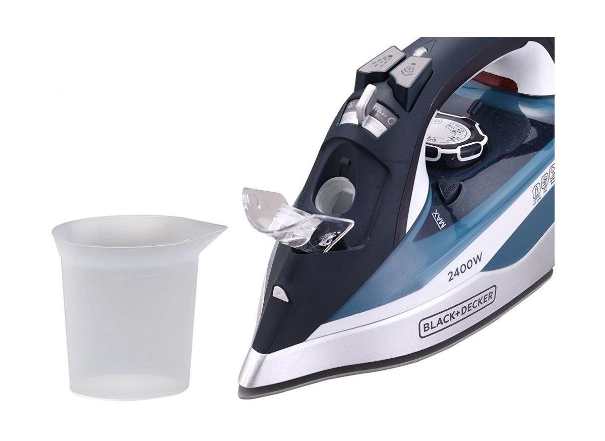 كواية البخار بلاك آند ديكر بقوة ٢٤٠٠ واط - أزرق (X2150-B5)