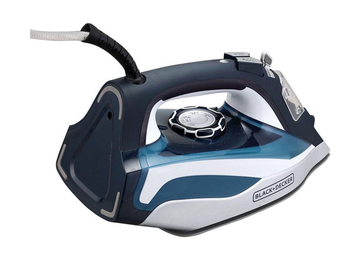 كواية البخار بلاك آند ديكر بقوة ٢٤٠٠ واط - أزرق (X2150-B5)