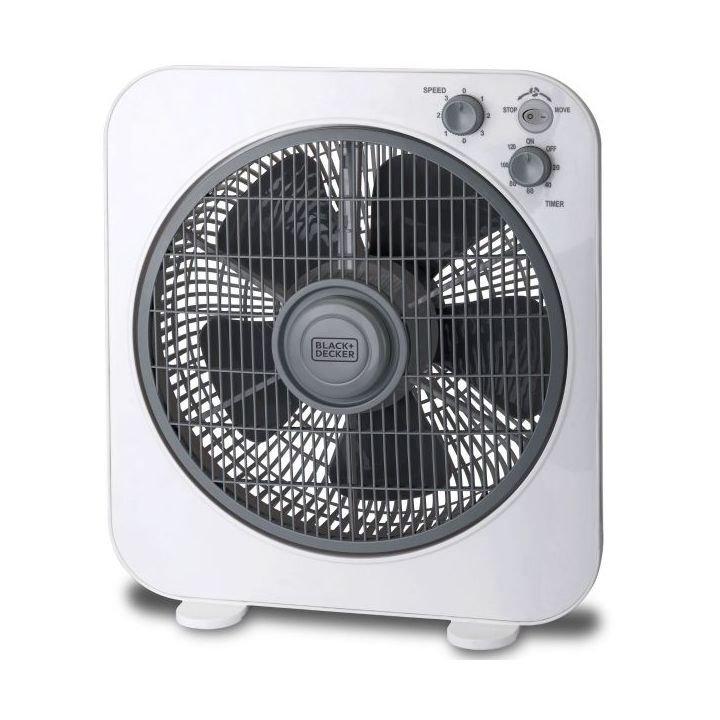 Black and Decker Box Fan 12 inch - eXtra Saudi