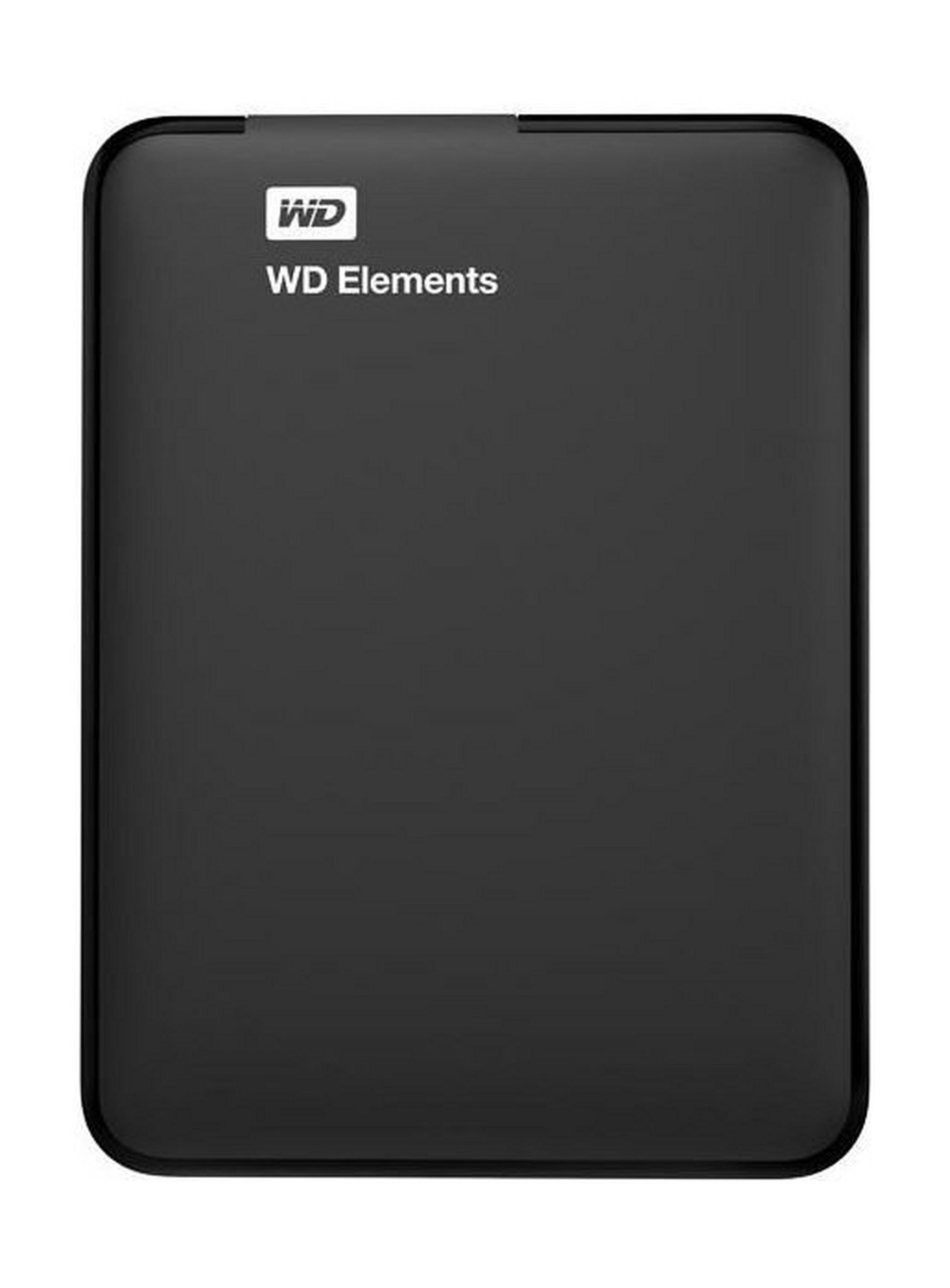 WD Elements 1TB USB 3.0 2.5-inch Portable Hard Drive + Sandisk Cruzer Blade Flash Drive 16GB + Case