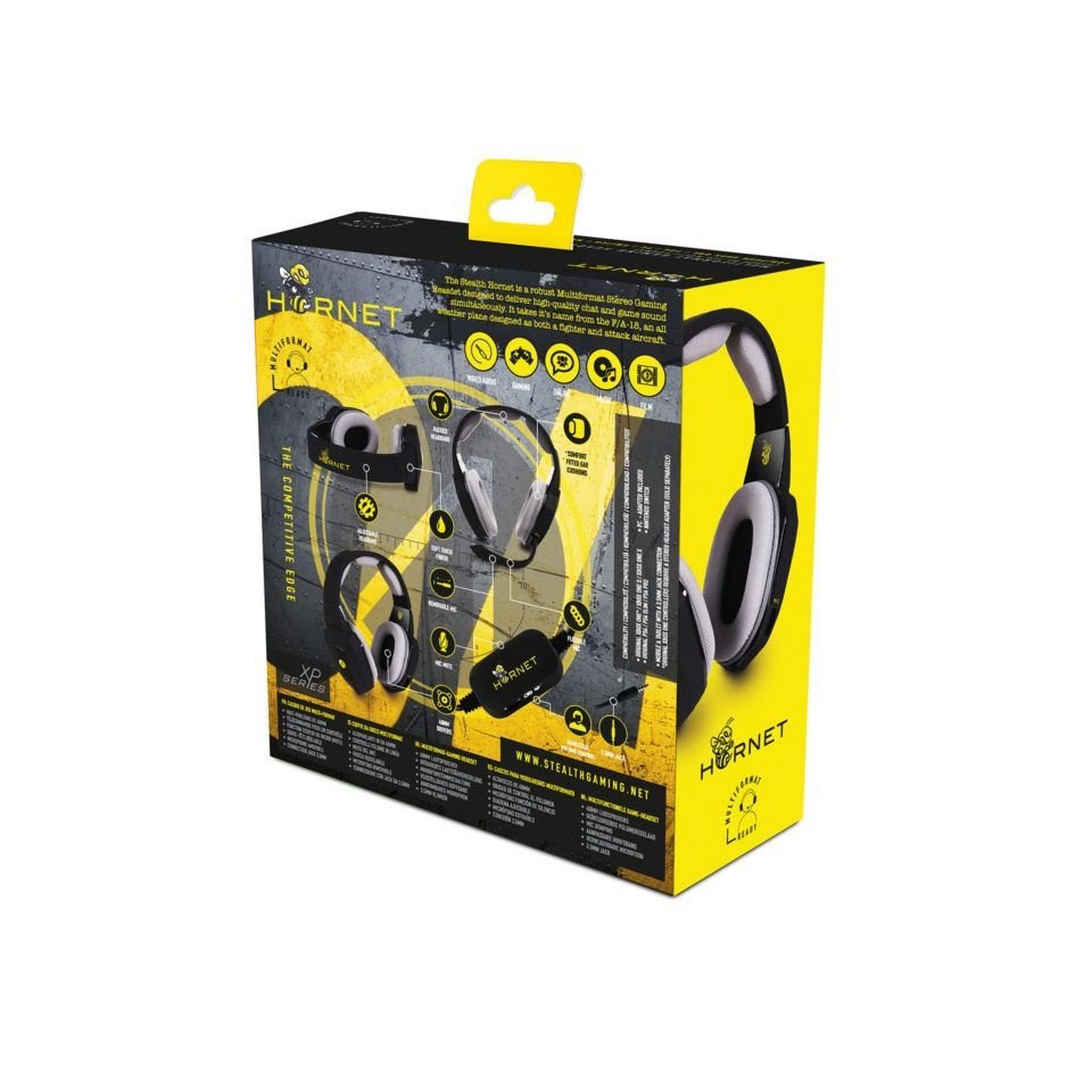 Stealth XP-Hornet Wired Gaming Headphone - Black
