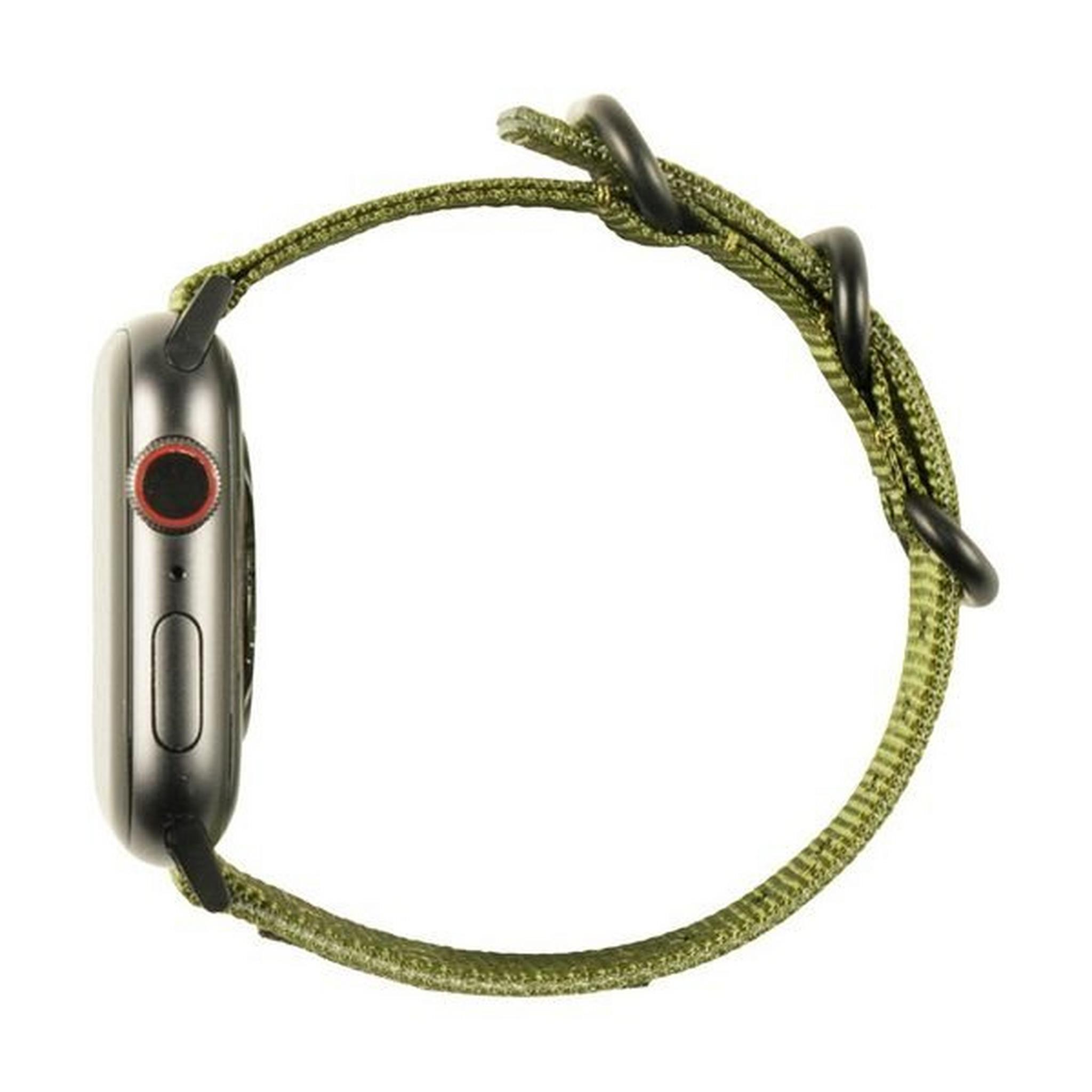 UAG Nato Watch Strap for 42mm/44mm Apple Watch - Olive Green