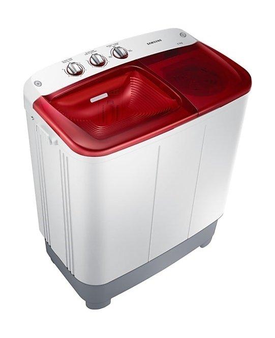 Samsung 6.5Kg Twintub Washing Machine (WT65H2500HP) Grey/Red Price in