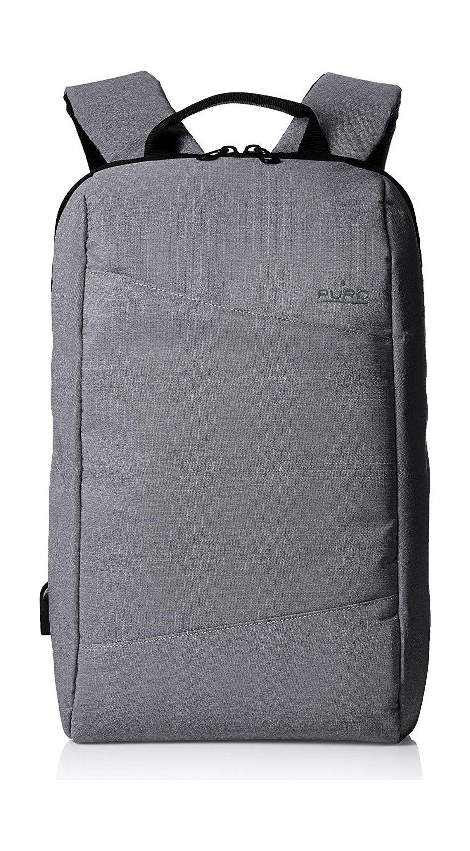 Puro byday Backpack for MacBook Pro 15 and 15.6 inch Notebook Grey
