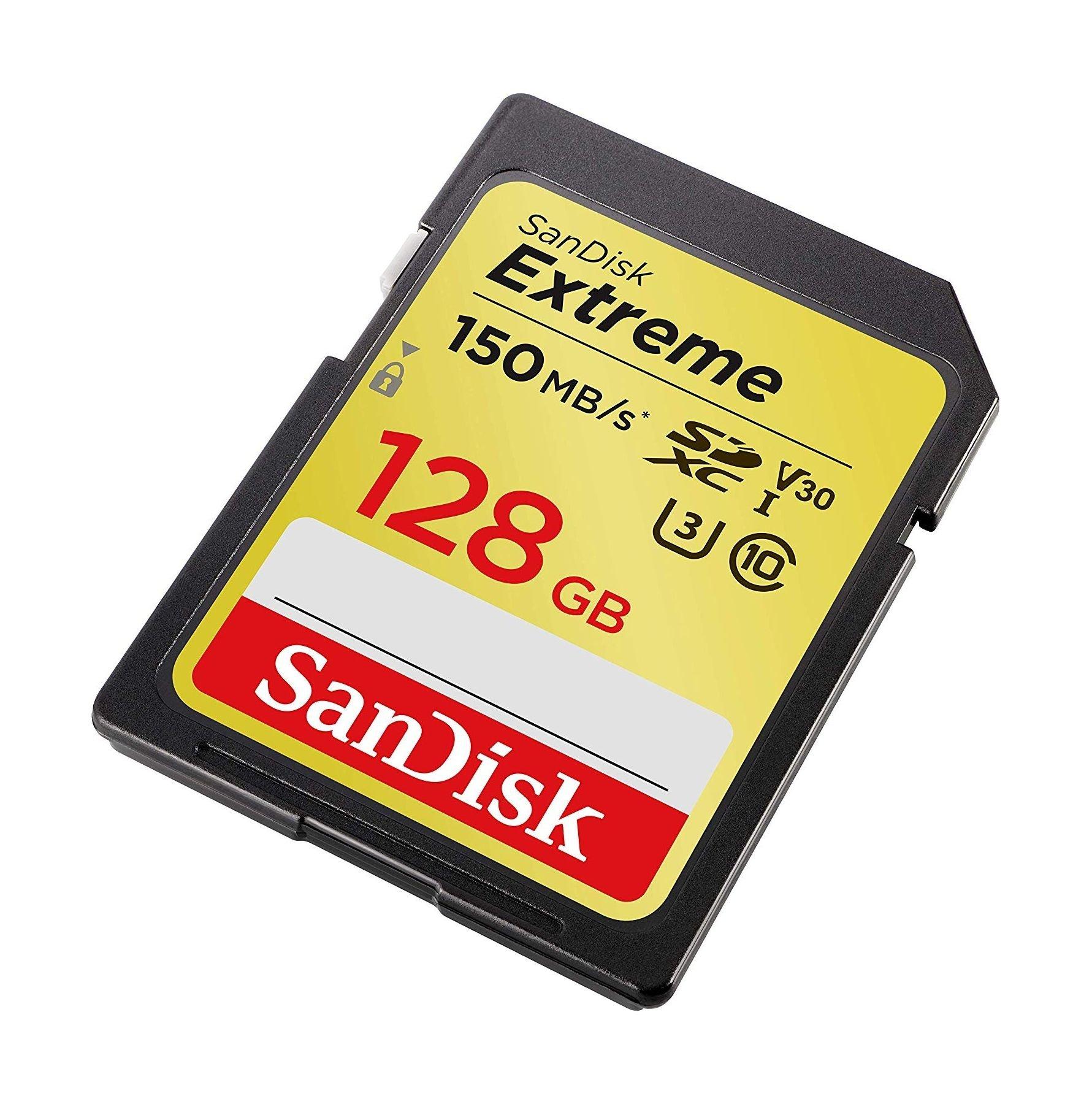 SanDisk 128GB Extreme SDXC UHS-I Memory Card