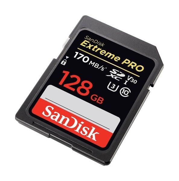 SanDisk 128GB Extreme PRO UHS-I SDXC Memory Card