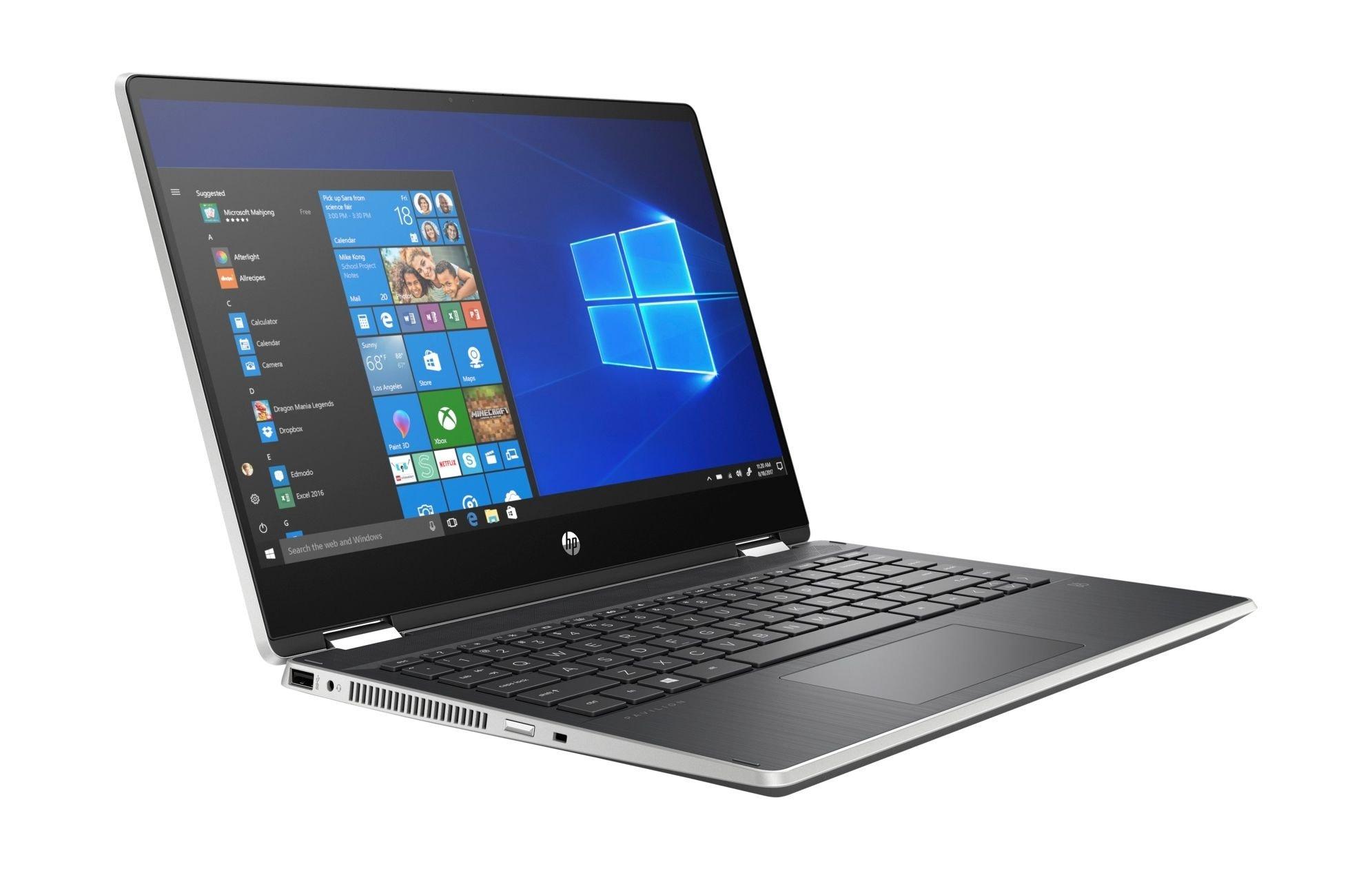 HP Pavilion x360 Core i3 4GB RAM 1TB HDD 14 inch Touchscreen Convertible Laptop - Silver