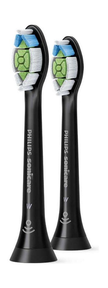 Buy Philips sonicare w2 optimal white standard sonic toothbrush heads - black in Saudi Arabia