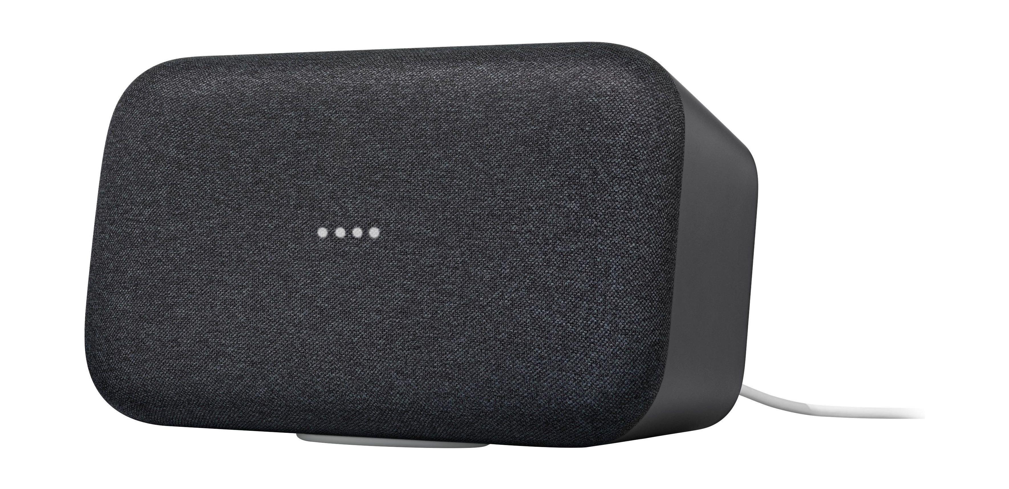 مكبر صوت ومساعد شخصي جوجل هوم ماكس - أسود