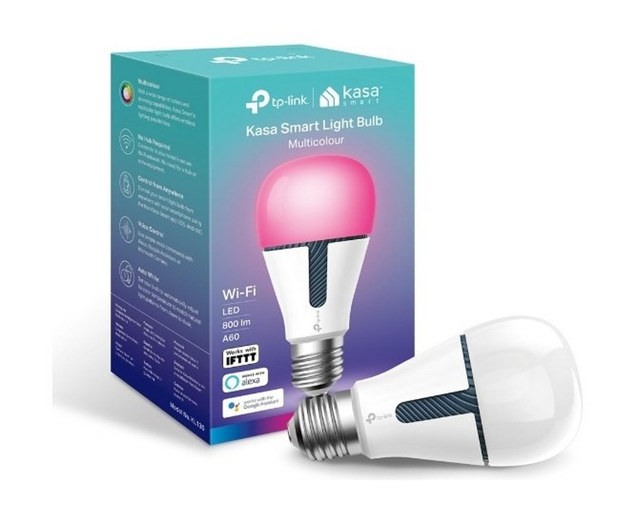 TP - Link Kasa KL130 800 Lumens Multicolor Smart Light Bulb