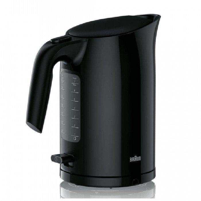الغلاية الكهربائية من براون – قوة ٣٠٠٠ واط – سعة ١,٧ لتر – WK3110
