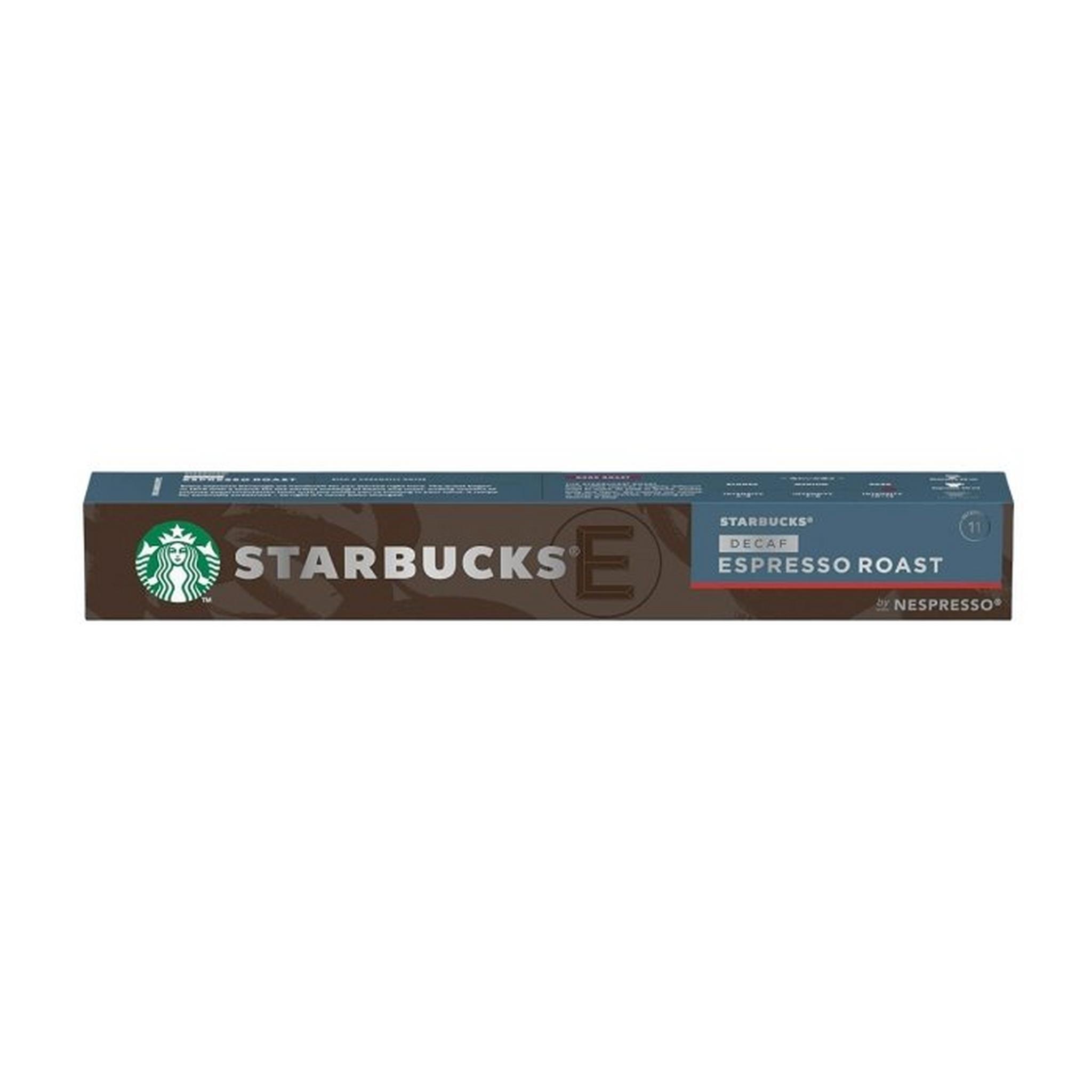 Starbucks By Nespresso Decaf Dark Roast - 10 Capsules