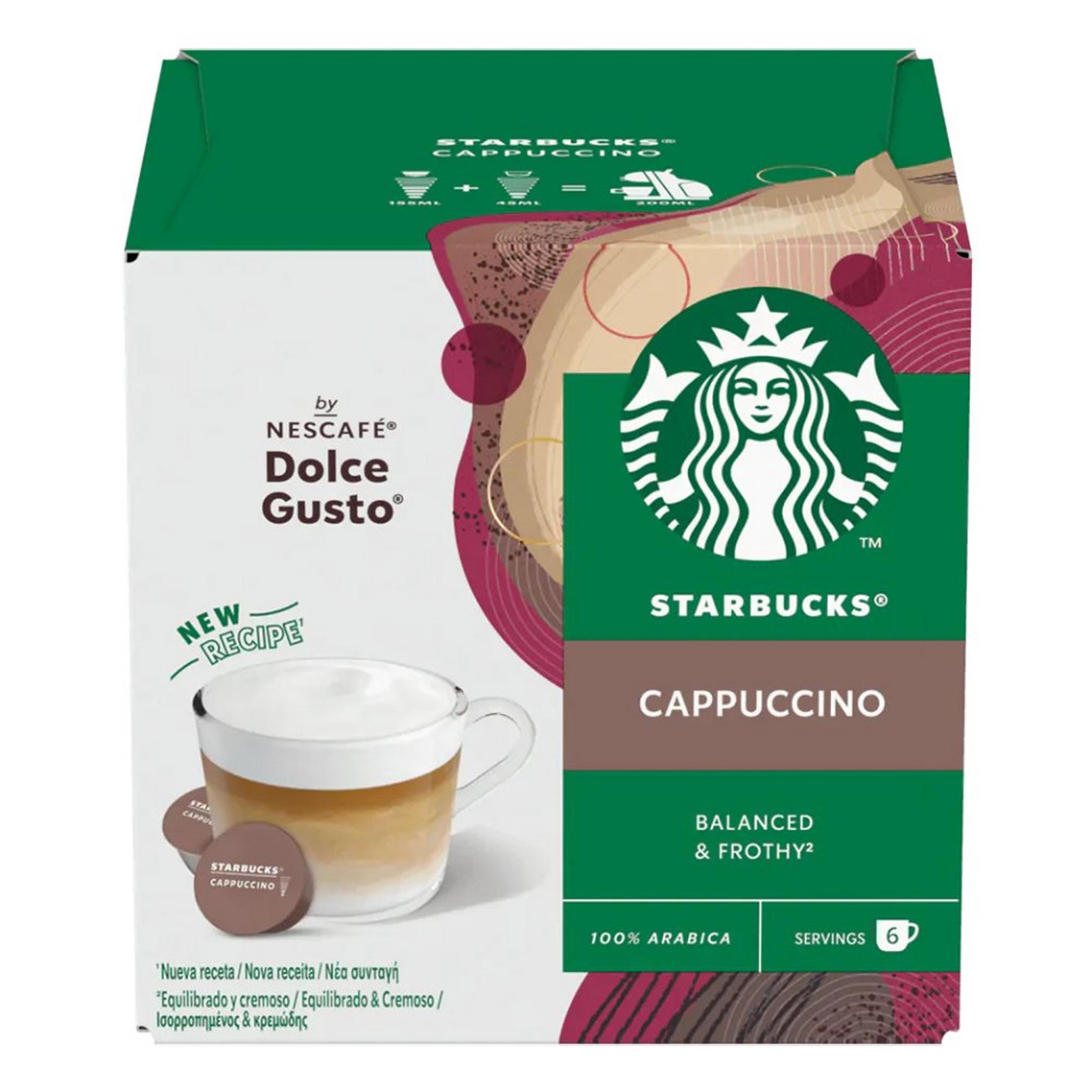 Starbucks By Dolce Gusto  Cappuccino - 12 Capsules