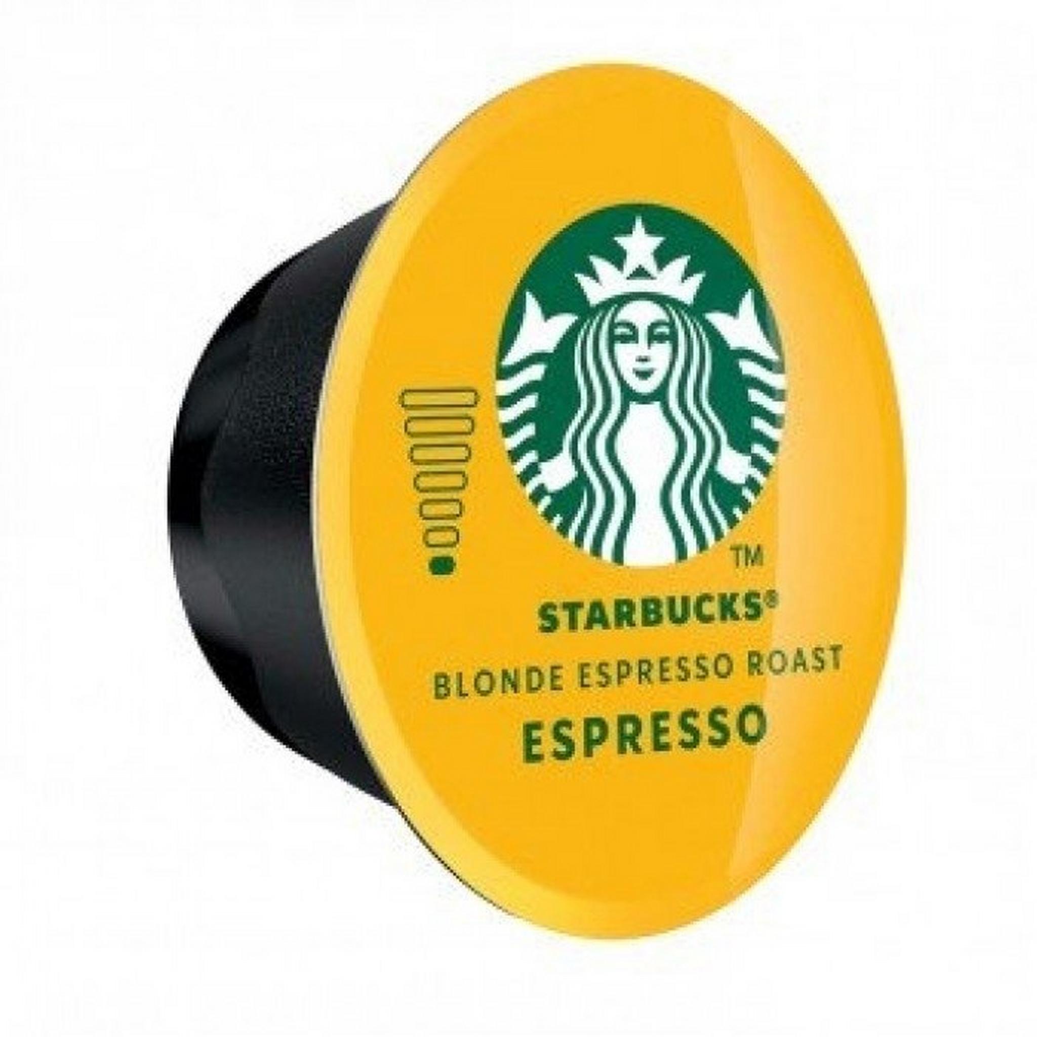 Dolce Gusto Starbucks Blonde Espresso Roast - 12 Capsules