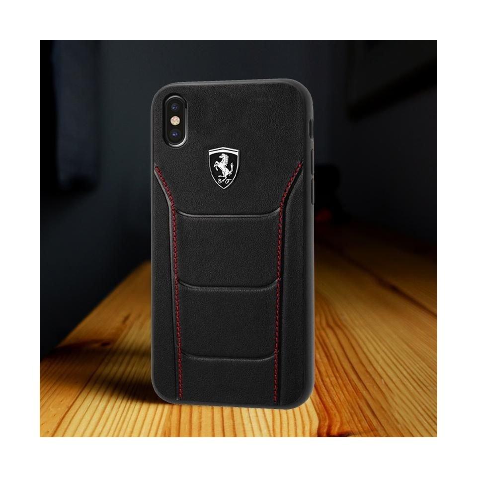 Ferrari Heritage Protective Case for Apple iPhone XS - Black