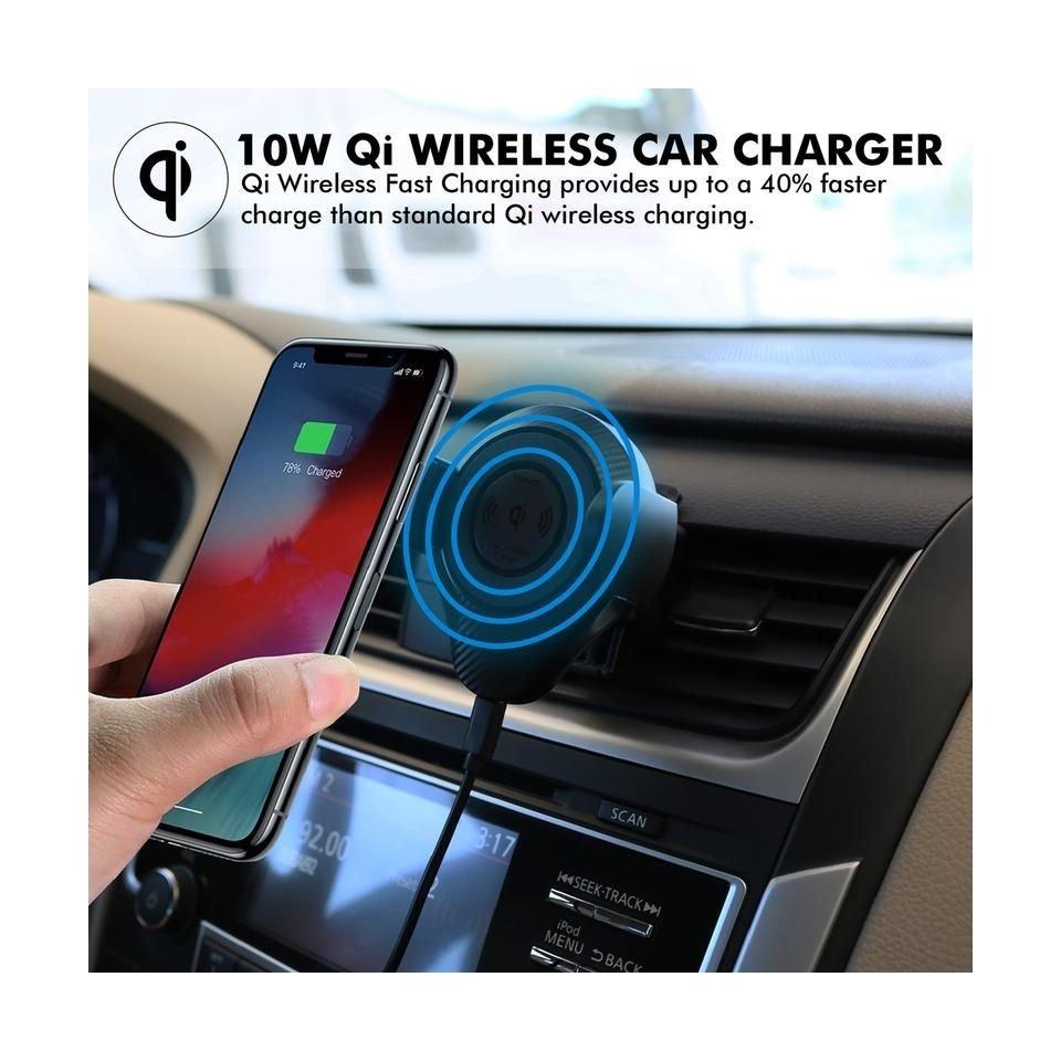 Promate Ultra-Fast Wireless Car Charging Mount