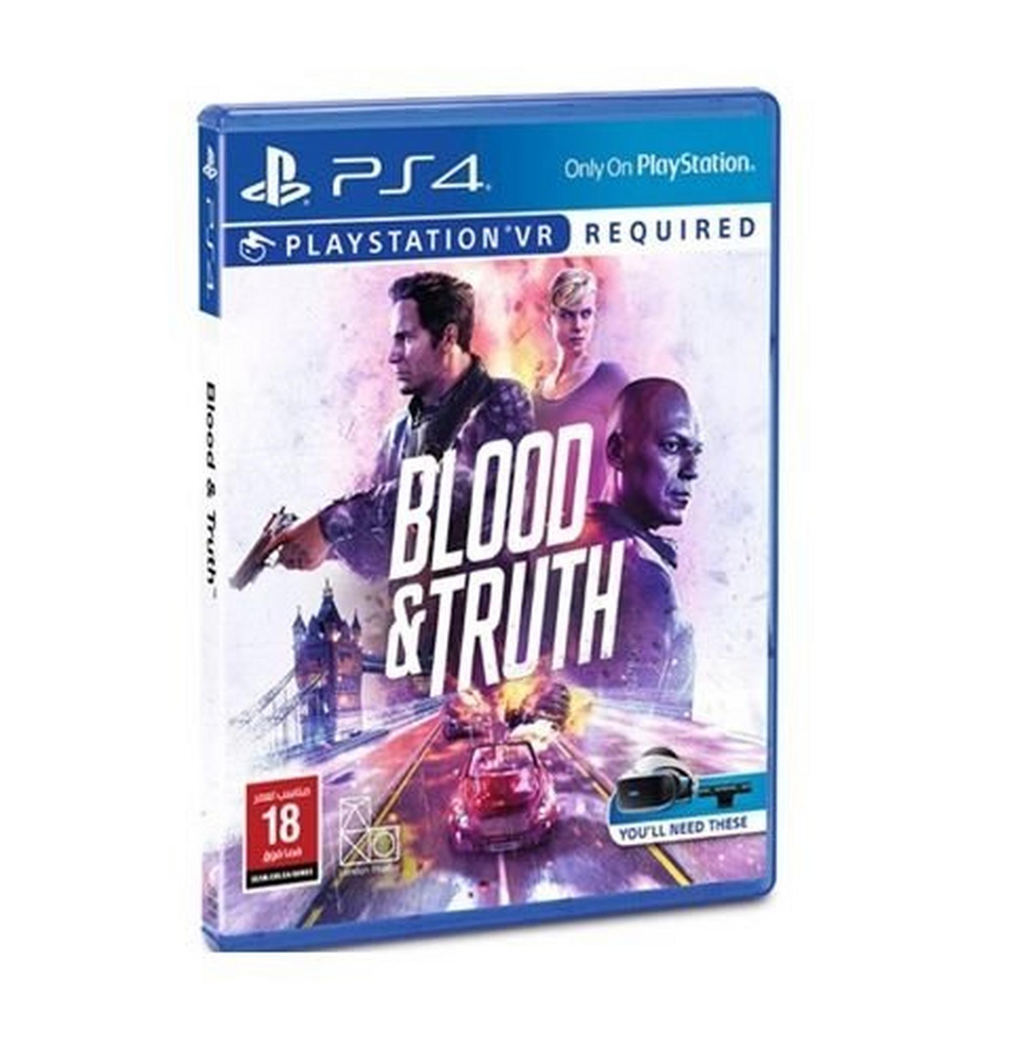 Blood & Truth VR : PlayStation 4 Game