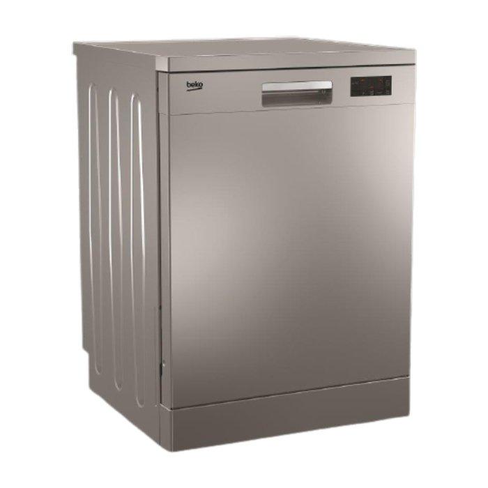 Beko 6 Programs Free Standing Dishwasher (DFN16411S) Silver Price in Kuwait Xcite