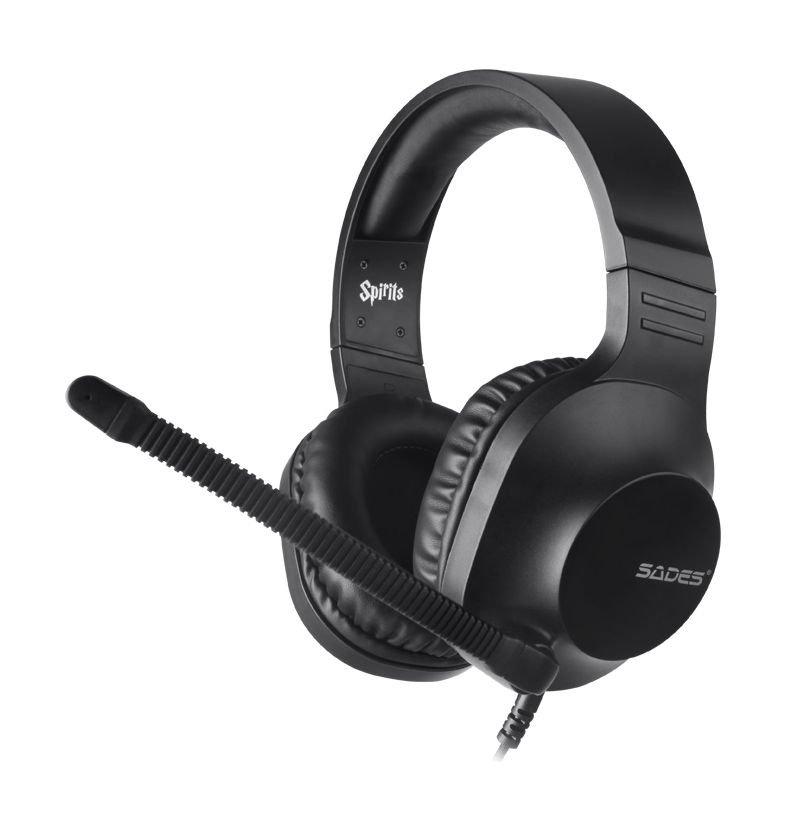 Buy Sades spirits wired gaming headset - black in Saudi Arabia