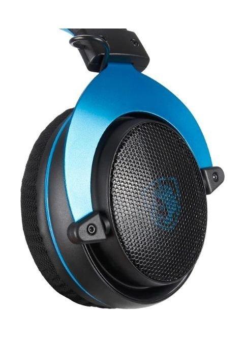 سماعة الألعاب سيدس إم باور - أسود/أزرق