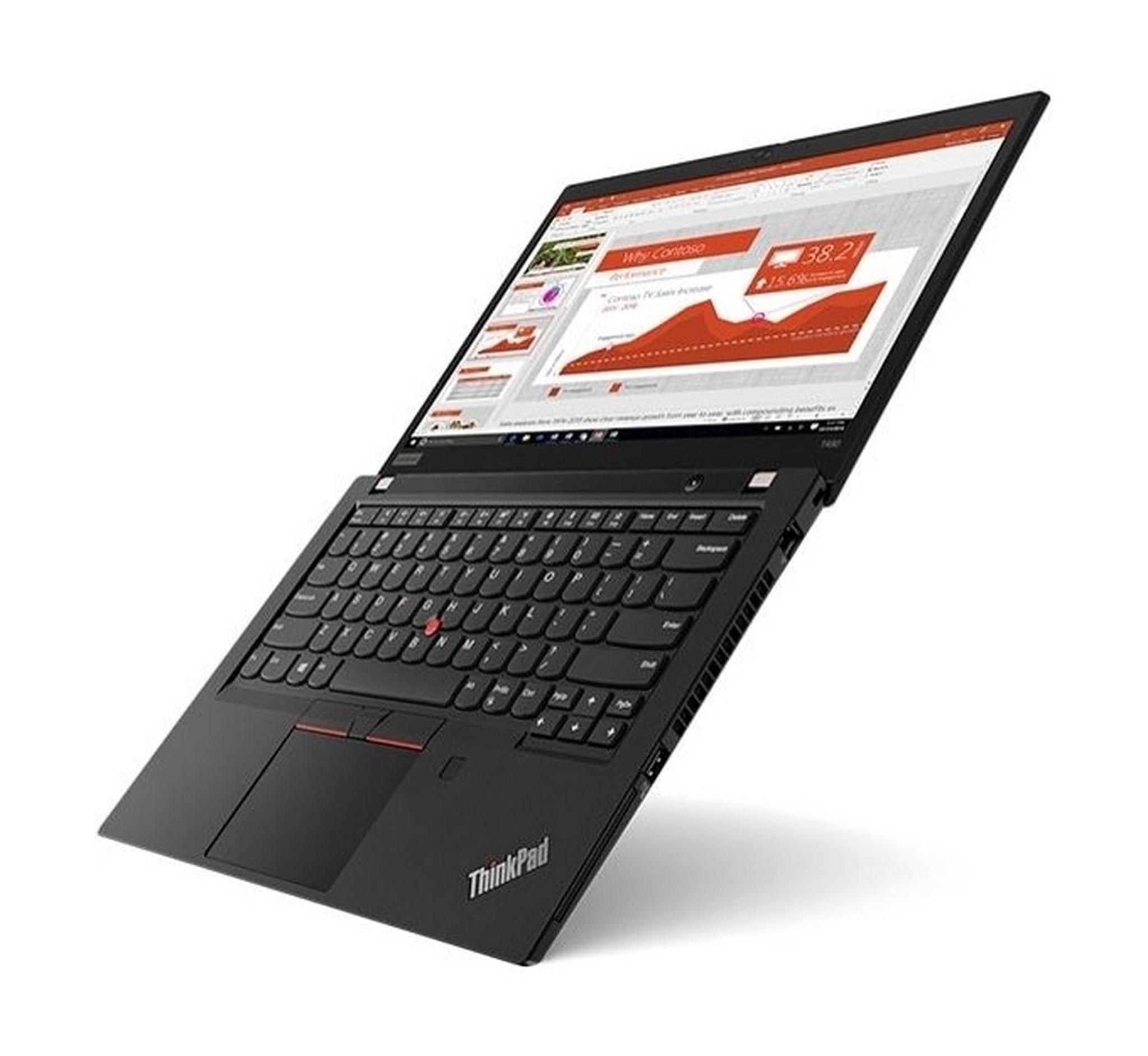 Lenovo ThinkPad T490 Core i7 8GB RAM 512GB SSD 14-inch Laptop (20N20035AD) - Black