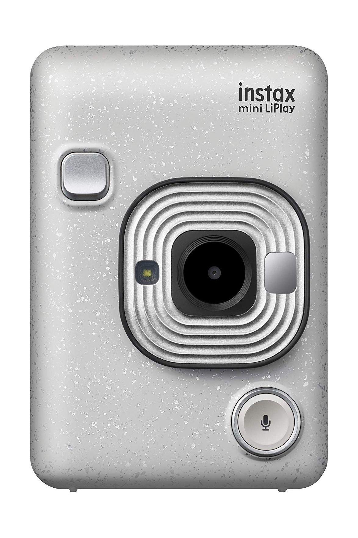 Fujifilm instax mini liplay instant camera - stone white price in