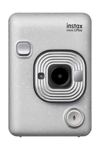 Buy Fujifilm instax mini liplay instant camera - stone white in Kuwait