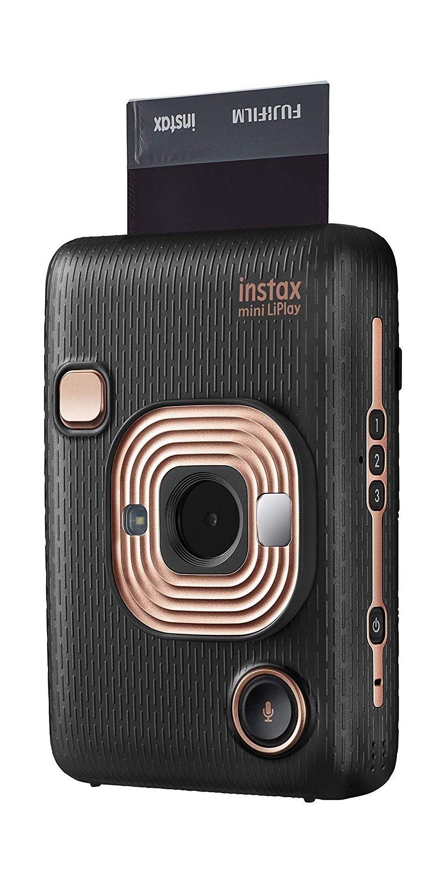 كاميرا انستاكس فيلم الفورية ميني ليبلاي - أسود أنيق